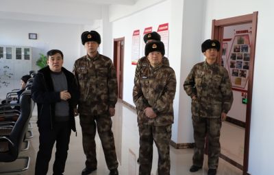 七臺(tái)河市軍分區(qū)領(lǐng)導(dǎo)一行到公司考察